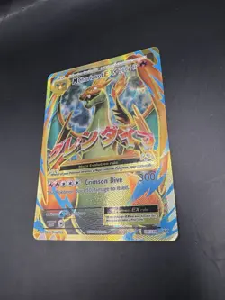 Pokemon TCG M Charizard EX Full Art Holo Ultra Rare Card 101/108 Evolutions - Image 3