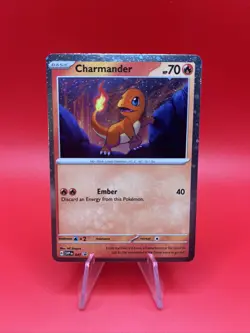 Charmander - 047 (Cosmos Holo) 047 Sv: Scarlet & Violet Promo Cards Holo - Image 1