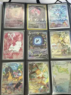 Pokemon Binder Lot - Modern and Vintage - 50+ Cards - With or Without Binder - Image 1