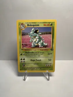 Nidoqueen 23/64 - Rare - WoTC Vintage Jungle Set Pokemon Card NM/LP - Image 1