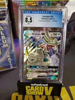 Pokemon - Drampa GX Error E-reader Miscut Guardians Rising 115 Card - Image 1