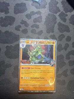 Sealed Team Rockets Tyranitar Destined Rivals Promo Card 096/182 - Image 1