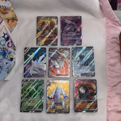 Pokemon TCG Illustration Rare Full Art Pokemon Card Lot Lot of 8 NM/M Cards - Image 1