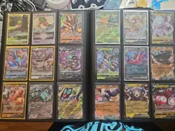 Binder of 135 V ex VMAX VSTAR NM/LP English/Japanese Pokemon Card Full Binder - Image 1