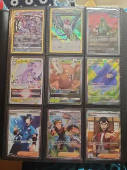 Binder of 135 V ex VMAX VSTAR NM/LP English/Japanese Pokemon Card Full Binder - Image 2