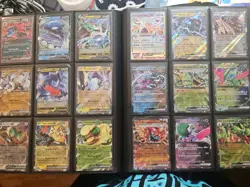Binder of 135 V ex VMAX VSTAR NM/LP English/Japanese Pokemon Card Full Binder - Image 5