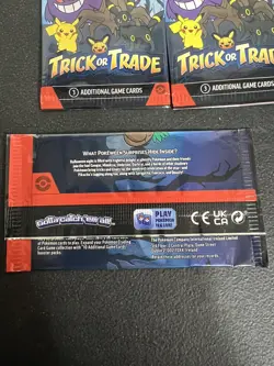 34 Packs Lot Pokemon Halloween 2024 Trick or Trade Cards NEW - Image 5