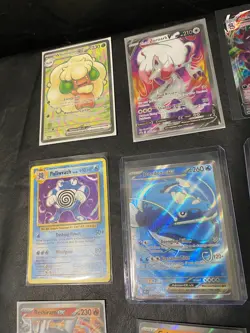 Pokemon lot of 40 GREAT CARDS - Dondozo EX Zoroark Slowking Vmax Garchomp Cleffa - Image 2