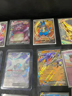 Pokemon lot of 40 GREAT CARDS - Dondozo EX Zoroark Slowking Vmax Garchomp Cleffa - Image 3