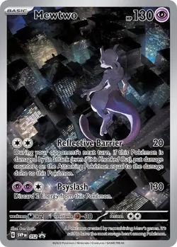 Pokemon TCG Mewtwo 052 Sv: Scarlet & Violet Promo Cards Holo CLEAN!!! - Image 1