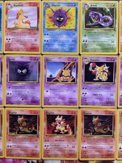Vintage Pokemon Card Lot Of 18 Commons Base Set/Fossil/Jungle WOTC MP/HP/DMG - Image 4