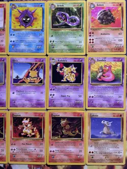 Vintage Pokemon Card Lot Of 18 Commons Base Set/Fossil/Jungle WOTC MP/HP/DMG - Image 5