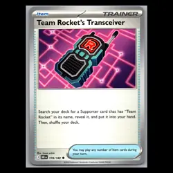 Destined Rivals - Team Rocket's Transceiver - 178/182 - TCG Pokemon Card - Image 1