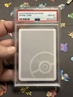 2019 Pokemon Old Maid Spare Card PSA 10 Gem Mint - Image 1