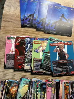Magic the Gathering Final Fantasy ALL Borderless Uncommon Card Lot 100+ Memories - Image 4