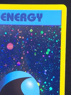 Water Energy WotC 2002 League Promo Pokemon Card Swirl 🌀 Holo LP + FREE Mew #8 - Image 4