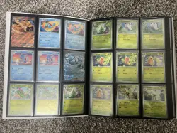 Pokemon S&V 151 Complete Set w/ All Reverse Holos, EX’s + Binder 334 Total Cards - Image 2