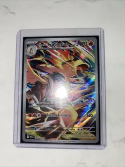 Pokemon TCG Ethan's Typhlosion Card 190/182 Destined Rivals Series - Image 1