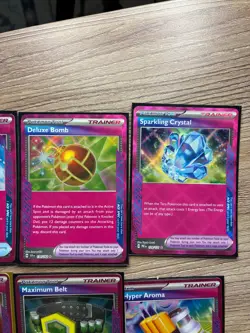 Pokemon Mixed Card Lot, Pink Trainers Energy of 10 NM - Image 3