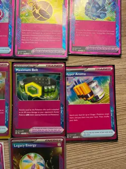 Pokemon Mixed Card Lot, Pink Trainers Energy of 10 NM - Image 5