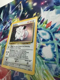 Pokemon TCG Clefairy Holo Rare Card 5/102 Base Set NM LP - Image 4
