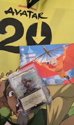Magic The Gathering x Avatar Katara The Fearless Promo Card SDCC 2025 Tote Bag - Image 1