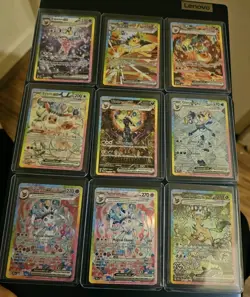 Pokemon Cards Lot of 20 SV (Base-Black Bolt) Gold Star Rare in every lot! NM+ - Image 2