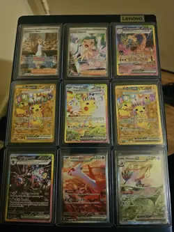 Pokemon Cards Lot of 20 SV (Base-Black Bolt) Gold Star Rare in every lot! NM+ - Image 4