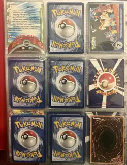 Vintage Pokemon Card Collection - No Binder Lot 5 Pages - Holo - Modern LP/NM - Image 4