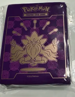 Pokemon TCG Mega Alakazam Card Sleeves NEW 65ct Sealed - Image 2