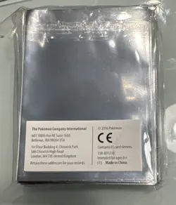 Pokemon TCG Mega Alakazam Card Sleeves NEW 65ct Sealed - Image 4