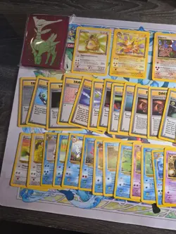 Vintage Pokemon Card Lot WOTC 100+ Cards LP German/French Rare Holo - Image 2