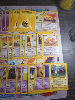 Vintage Pokemon Card Lot WOTC 100+ Cards LP German/French Rare Holo - Image 4