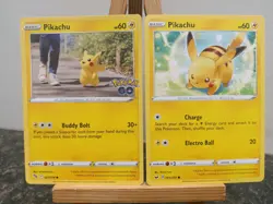 Lot Of 10 Pikachu Cards Including A Full Art Some Holo's And Pikachu Cards - Image 2