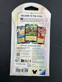 Disney Lorcana Fabled 12 Card Booster Pack TCG Sealed New - Image 2