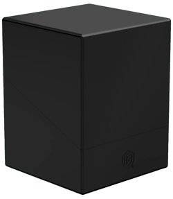 Ultimate Guard Black Boulder 100+ Solid Deck Case New Card Storage Box ccg tcg - Image 1