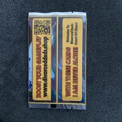 DIVORCED DADS Age Of Alimony BOOSTER PACK SEALED W/ Random Holo Card - Image 2