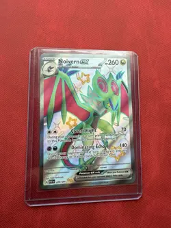 Noivern ex Shiny Full Art Ultra Rare Holo PALDEAN FATES Pokemon TCG Card 220/091 - Image 5