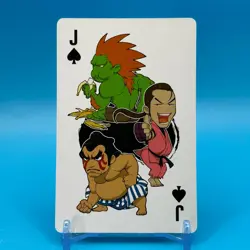 Blanka Street Fighter 4 Not for sale Trump Playing Card Spade Jack CAPCOM Japan - Image 1