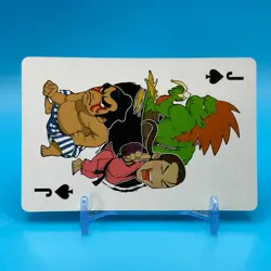 Blanka Street Fighter 4 Not for sale Trump Playing Card Spade Jack CAPCOM Japan - Image 2