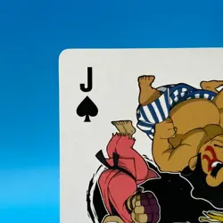 Blanka Street Fighter 4 Not for sale Trump Playing Card Spade Jack CAPCOM Japan - Image 5