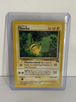 Pikachu Black Star Promo 27 Promo WOTC 2001 Pokemon Card - Image 3