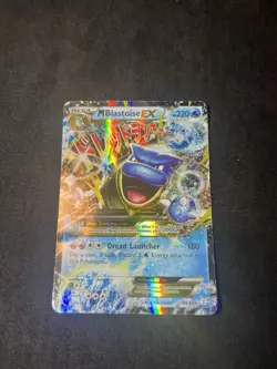 Pokemon TCG - M Blastoise EX 18/83 Ultra Rare Holo Card Generations MP - Image 1
