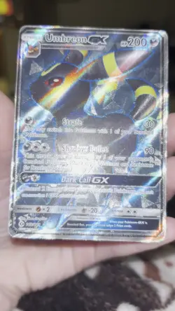 Umbreon GX - 142/149 - Pokemon Sun Moon Base Set Full Art Ultra Rare Card LP - Image 2