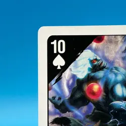 Seth Street Fighter 4 Not for sale Trump Playing Card Spade 10 CAPCOM Japan - Image 2