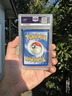 2002 Pokemon Expedition Dragonite Reverse Holo Foil Card #9 PSA 7 eReader Series - Image 2