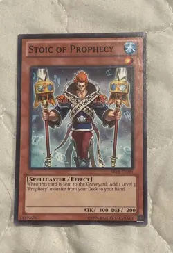 Yu-Gi-Oh TCG Stoic Of Prophecy ABYR-EN021 Regular Common Card - Image 2