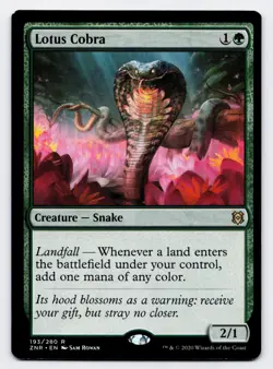 Lotus Cobra [193/280] ZNR Rare Non-Foil [MTG Card English] - Image 1