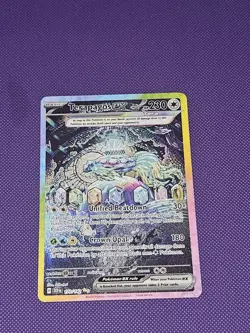 Pokemon TCG Stellar Crown Terapagos EX Special Illustration Rare Card 170/142 NM - Image 1