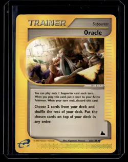 Oracle 138/144 Skyridge Uncommon English Pokemon Card - Image 1